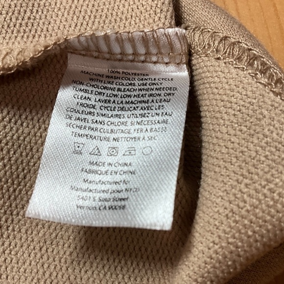 NYDJ Easy Care Poly French Terry Lounge Set Shorts and Tank Drawstring Waist S/M - Picture 15 of 16